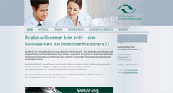 Desktop Screenshot of bvdif.de